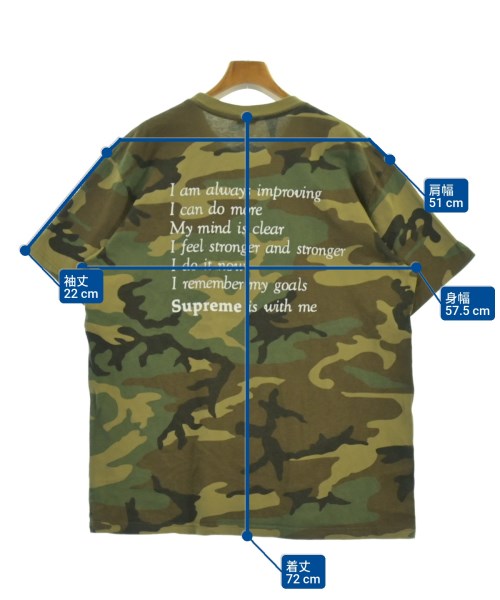 Supreme เสื้อยืด/เสื้อท็อปส์
