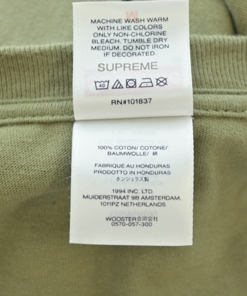 Supreme เสื้อยืด/เสื้อท็อปส์