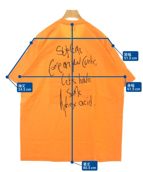 Supreme เสื้อยืด/เสื้อท็อปส์