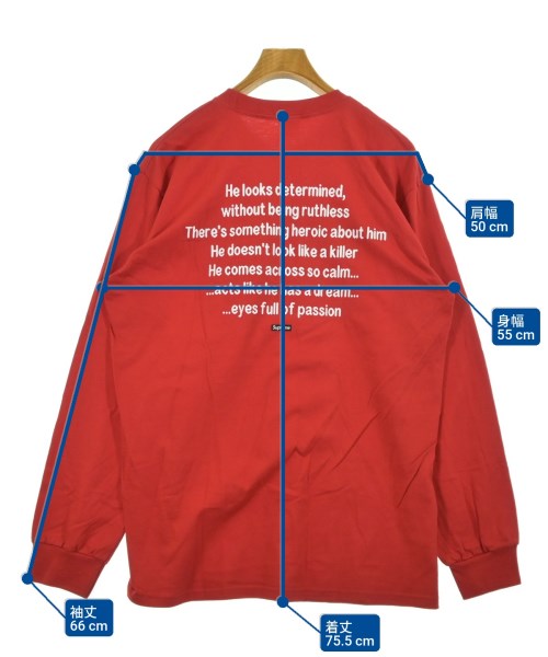 Supreme เสื้อยืด/เสื้อท็อปส์