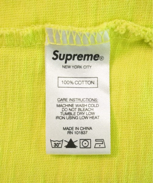 Supreme เสื้อยืด/เสื้อท็อปส์