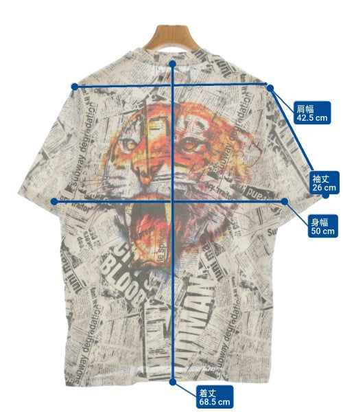 Supreme เสื้อยืด/เสื้อท็อปส์