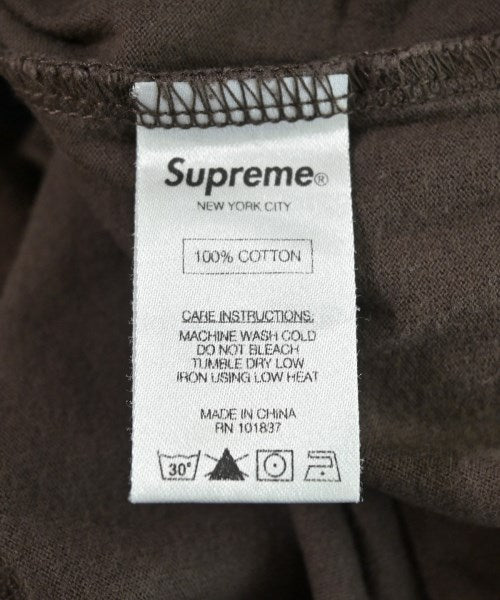 Supreme เสื้อยืด/เสื้อท็อปส์