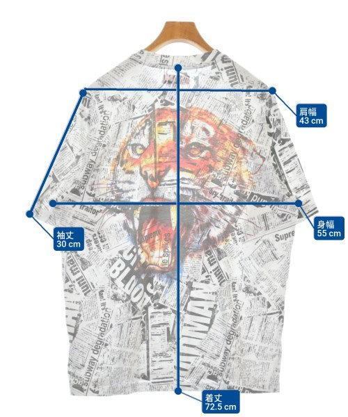 Supreme เสื้อยืด/เสื้อท็อปส์