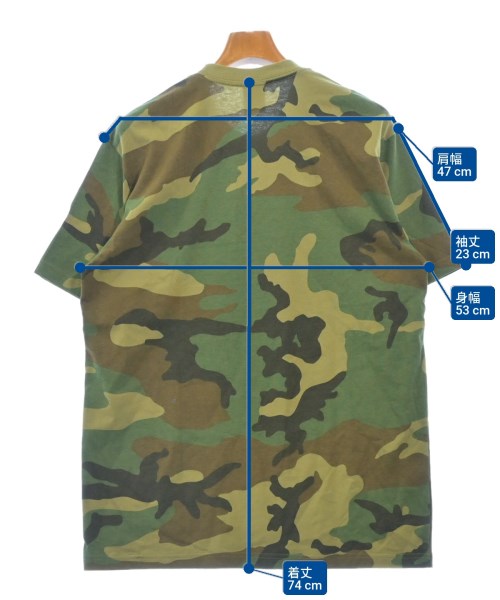 Supreme เสื้อยืด/เสื้อท็อปส์