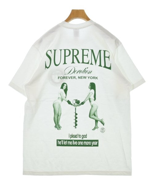 Supreme เสื้อยืด/เสื้อท็อปส์