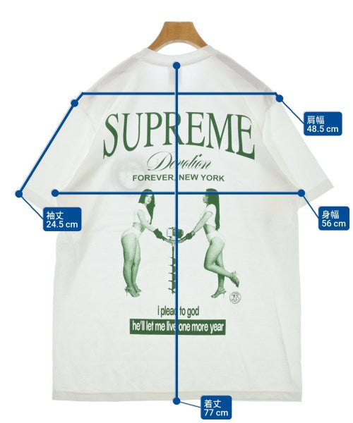Supreme เสื้อยืด/เสื้อท็อปส์