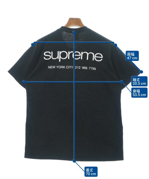 Supreme เสื้อยืด/เสื้อท็อปส์