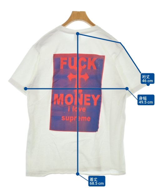 Supreme เสื้อยืด/เสื้อท็อปส์