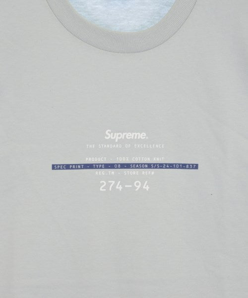 Supreme เสื้อยืด/เสื้อท็อปส์