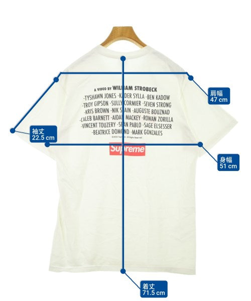Supreme เสื้อยืด/เสื้อท็อปส์