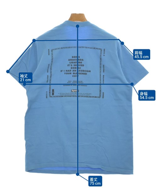 Supreme เสื้อยืด/เสื้อท็อปส์