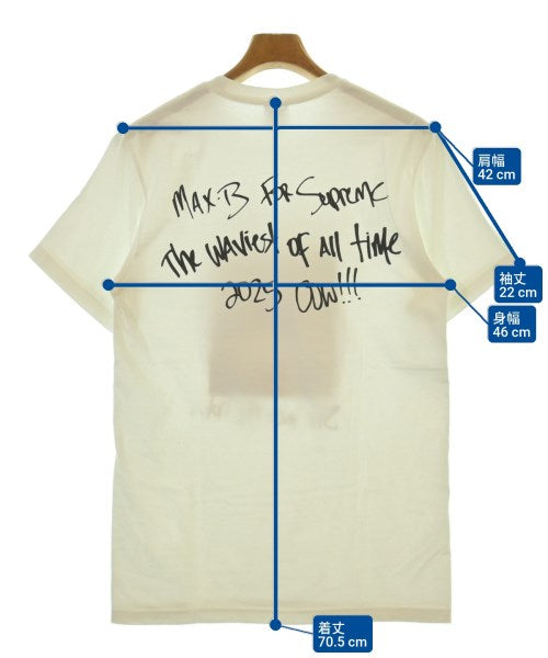 Supreme เสื้อยืด/เสื้อท็อปส์