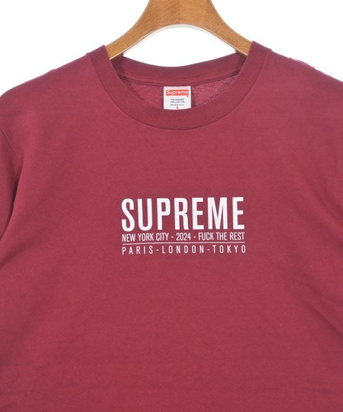 Supreme เสื้อยืด/เสื้อท็อปส์