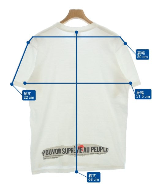 Supreme เสื้อยืด/เสื้อท็อปส์