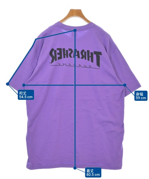 Supreme เสื้อยืด/เสื้อท็อปส์