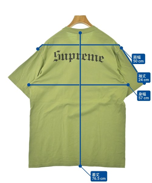 Supreme เสื้อยืด/เสื้อท็อปส์