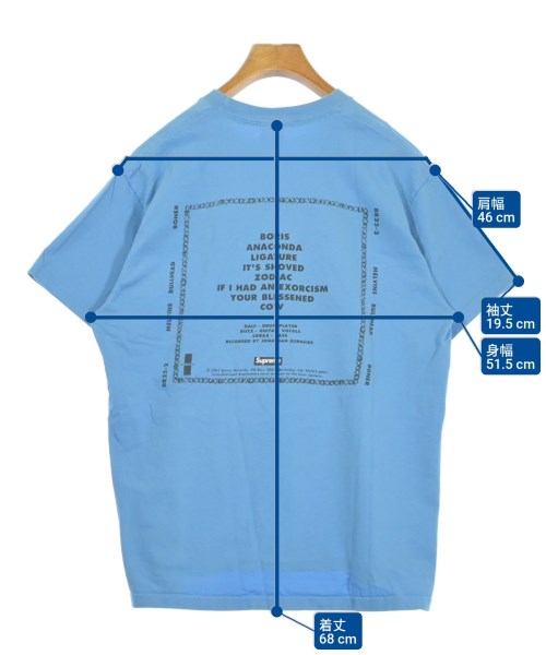 Supreme เสื้อยืด/เสื้อท็อปส์