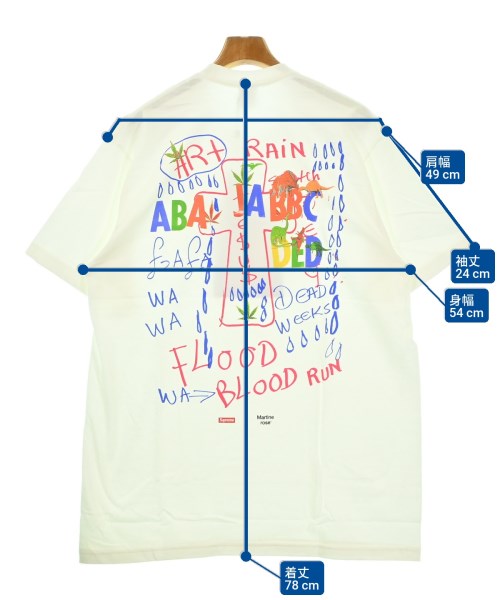 Supreme เสื้อยืด/เสื้อท็อปส์