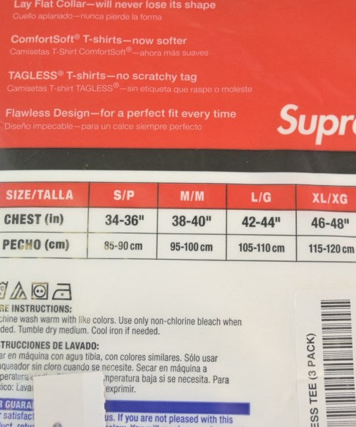 Supreme เสื้อยืด/เสื้อท็อปส์