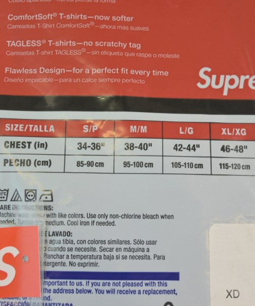 Supreme เสื้อยืด/เสื้อท็อปส์