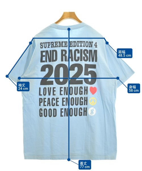 Supreme เสื้อยืด/เสื้อท็อปส์