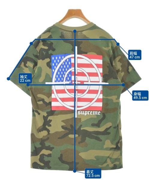 Supreme เสื้อยืด/เสื้อท็อปส์