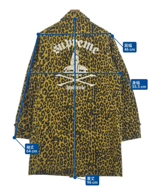 Supreme เสื้อคลุมคอปก Soutien