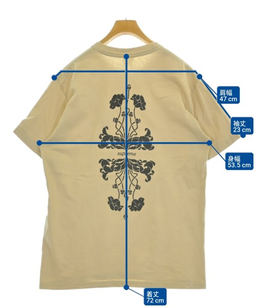 Supreme เสื้อยืด/เสื้อท็อปส์