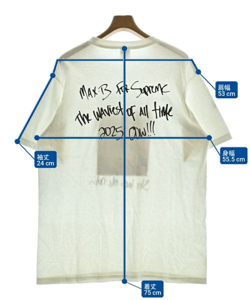 Supreme เสื้อยืด/เสื้อท็อปส์