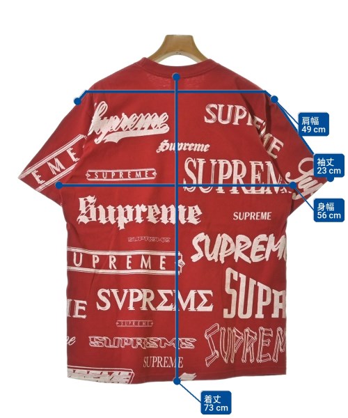 Supreme เสื้อยืด/เสื้อท็อปส์