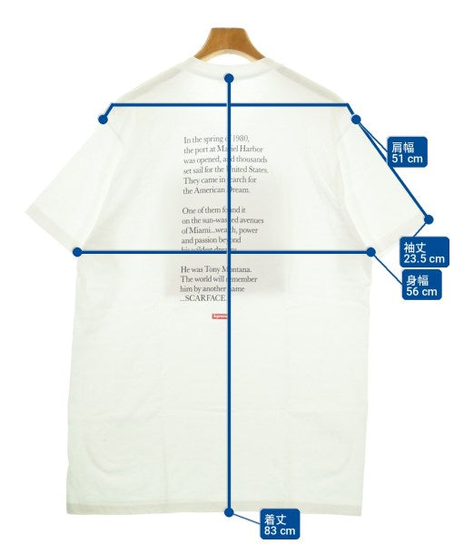 Supreme เสื้อยืด/เสื้อท็อปส์