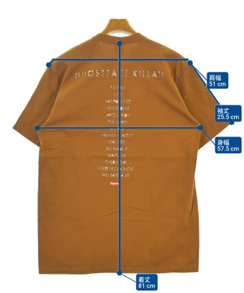 Supreme เสื้อยืด/เสื้อท็อปส์