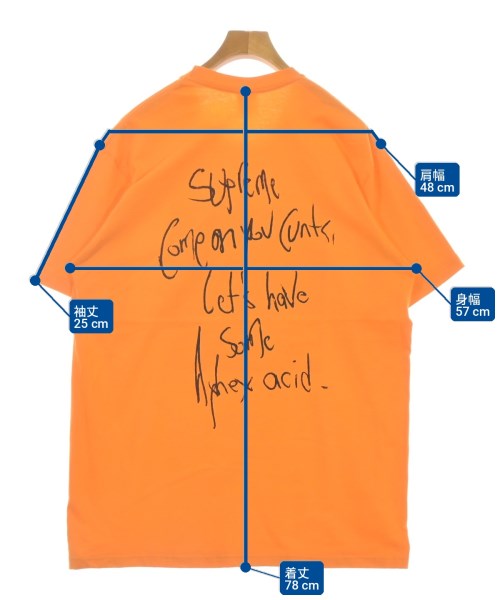 Supreme เสื้อยืด/เสื้อท็อปส์