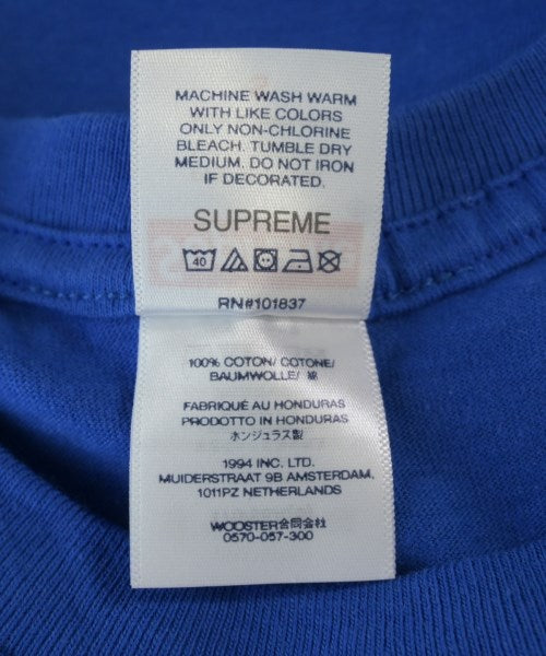 Supreme เสื้อยืด/เสื้อท็อปส์