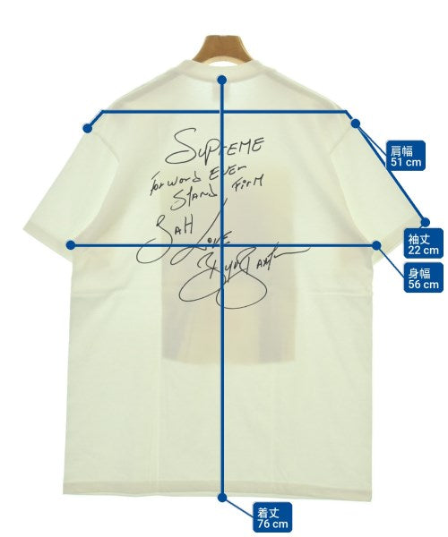 Supreme เสื้อยืด/เสื้อท็อปส์