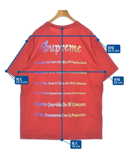 Supreme เสื้อยืด/เสื้อท็อปส์