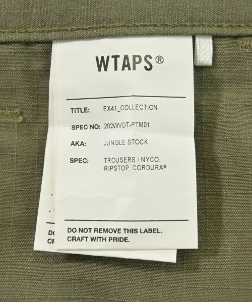 WTAPS กางเกงมีกระเป๋าข้างกางเกง2-4 กระเป๋า