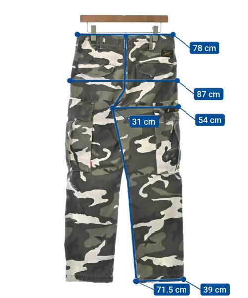 WTAPS กางเกงมีกระเป๋าข้างกางเกง2-4 กระเป๋า
