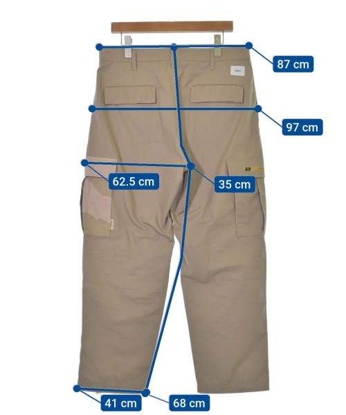 WTAPS กางเกงมีกระเป๋าข้างกางเกง2-4 กระเป๋า
