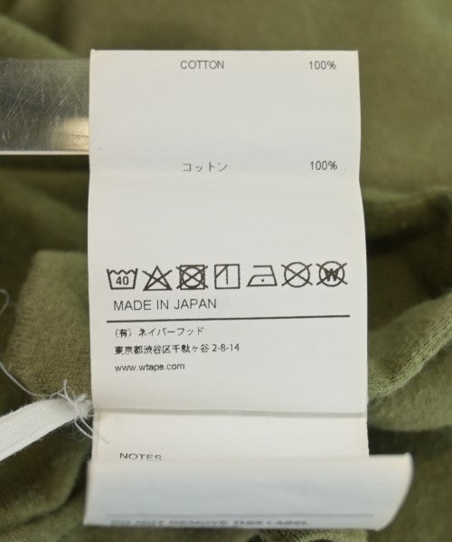 WTAPS เสื้อยืด/เสื้อท็อปส์
