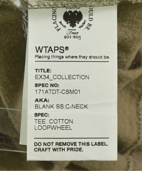 WTAPS เสื้อยืด/เสื้อท็อปส์