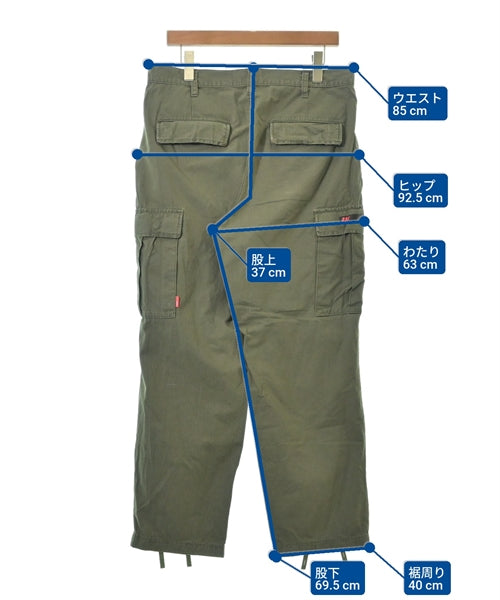 WTAPS กางเกงมีกระเป๋าข้างกางเกง2-4 กระเป๋า