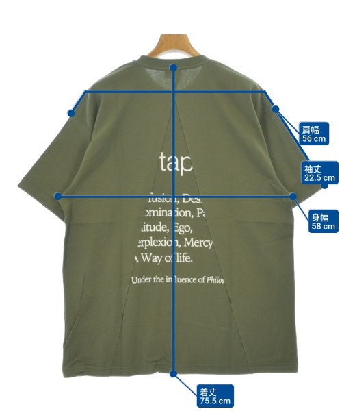 WTAPS เสื้อยืด/เสื้อท็อปส์