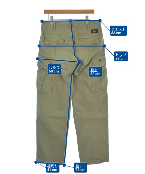 WTAPS กางเกงมีกระเป๋าข้างกางเกง2-4 กระเป๋า