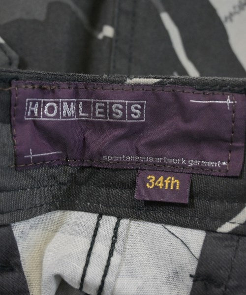 HOMLESS กางเกงมีกระเป๋าข้างกางเกง2-4 กระเป๋า
