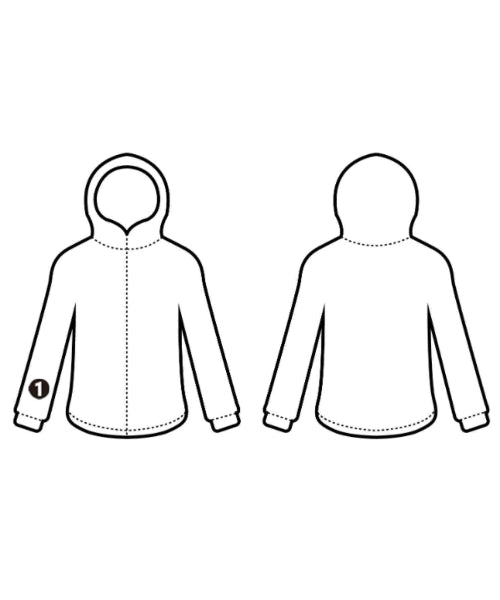 visvim เสื้อฮู้ด