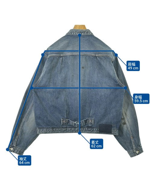 visvim แจ็คเก็ตยีนส์