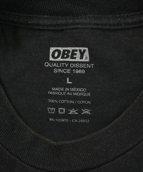 OBEY เสื้อยืด/เสื้อท็อปส์