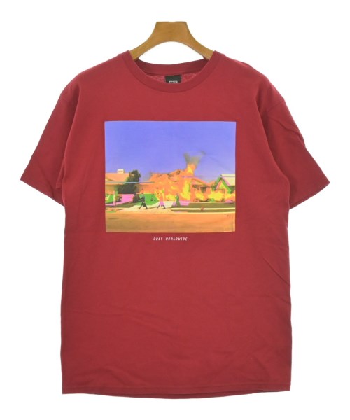OBEY เสื้อยืด/เสื้อท็อปส์